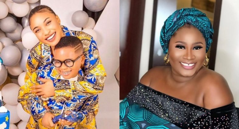 Actress Yetunde Bakare chides Tonto Dikeh over yearly ‘dramatic’ birthday celebration for son, Andre